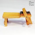 Banc de baster en miniatura